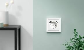 Luxe Busch-Jaeger schakelmateriaal met geïntegreerde USB-aansluiting.