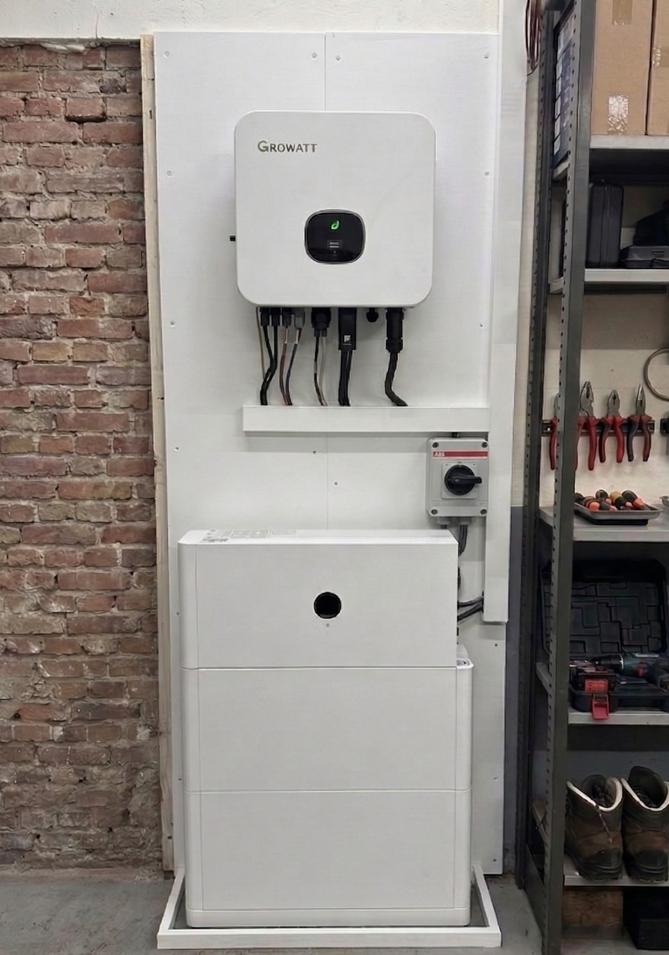 Growatt thuisaccu voor maximale onafhankelijkheid van het stroomnet.